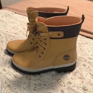 Timberland Women Boots size 9 Rain Rubber